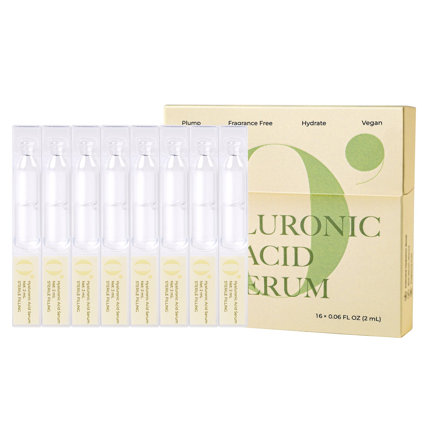 Hyaluronic Acid Serum (16 Pcs/Pack, 0.96 Fl Oz)