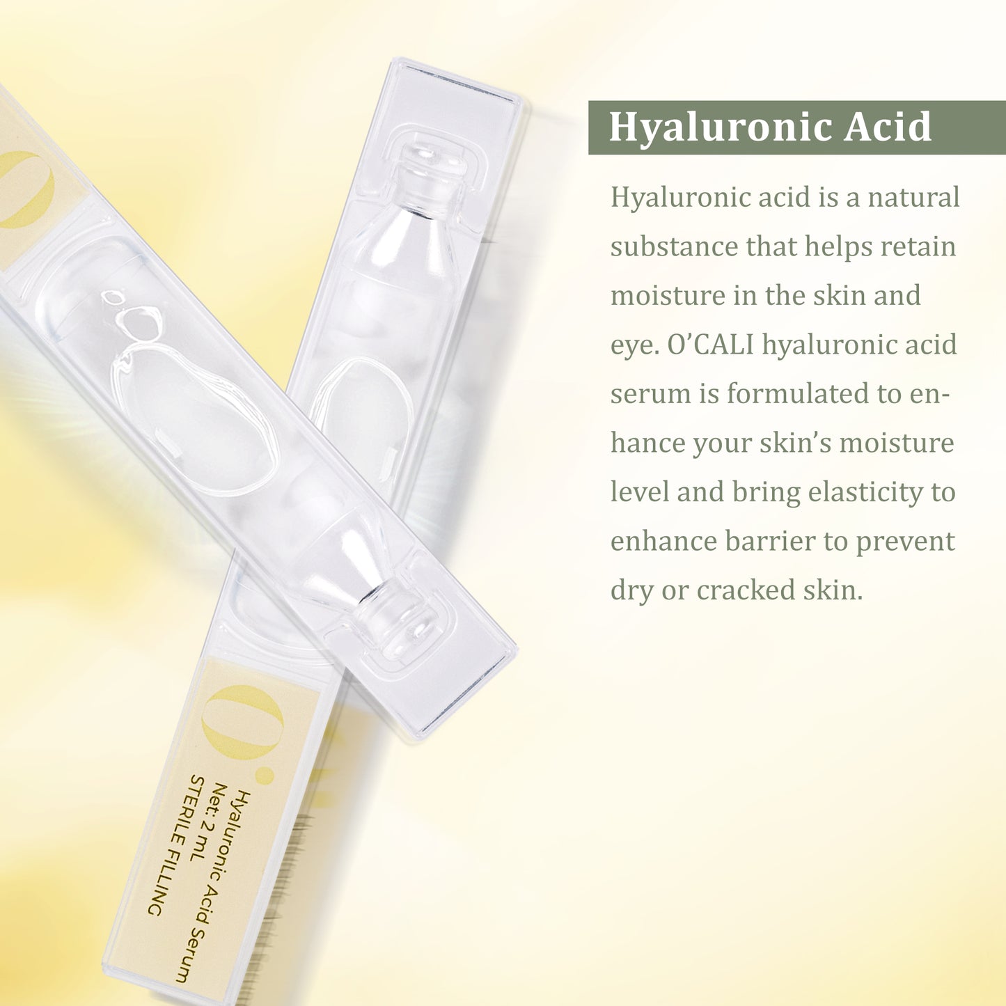 Hyaluronic Acid Serum (16 Pcs/Pack, 0.96 Fl Oz)